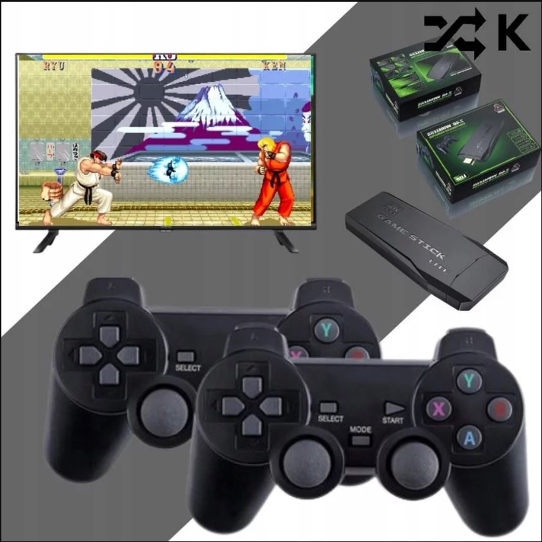 Retro konzola sa dva bežična kontorlera i 1000+ IGARA