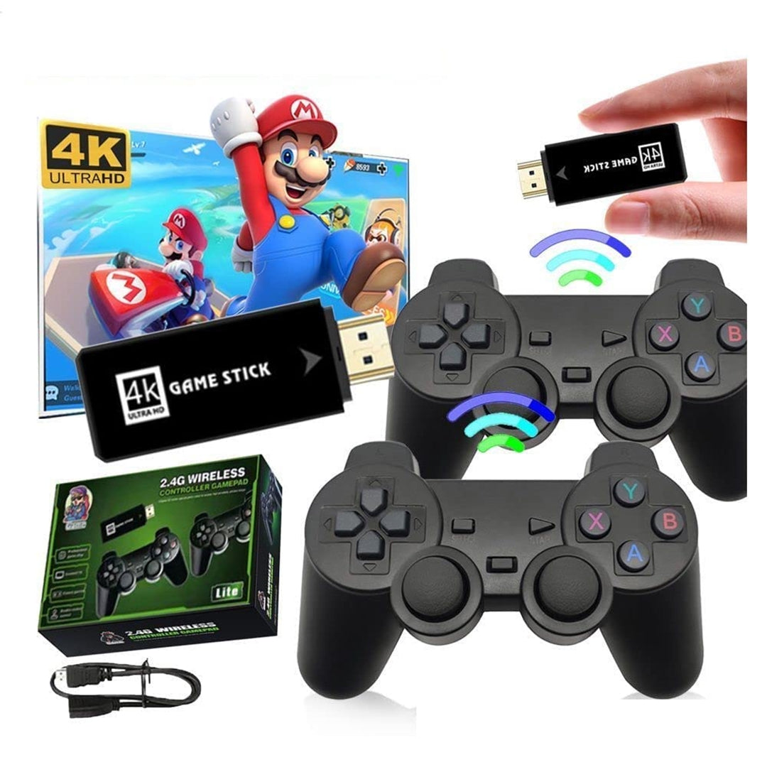 Retro konzola sa dva bežična kontorlera i 1000+ IGARA