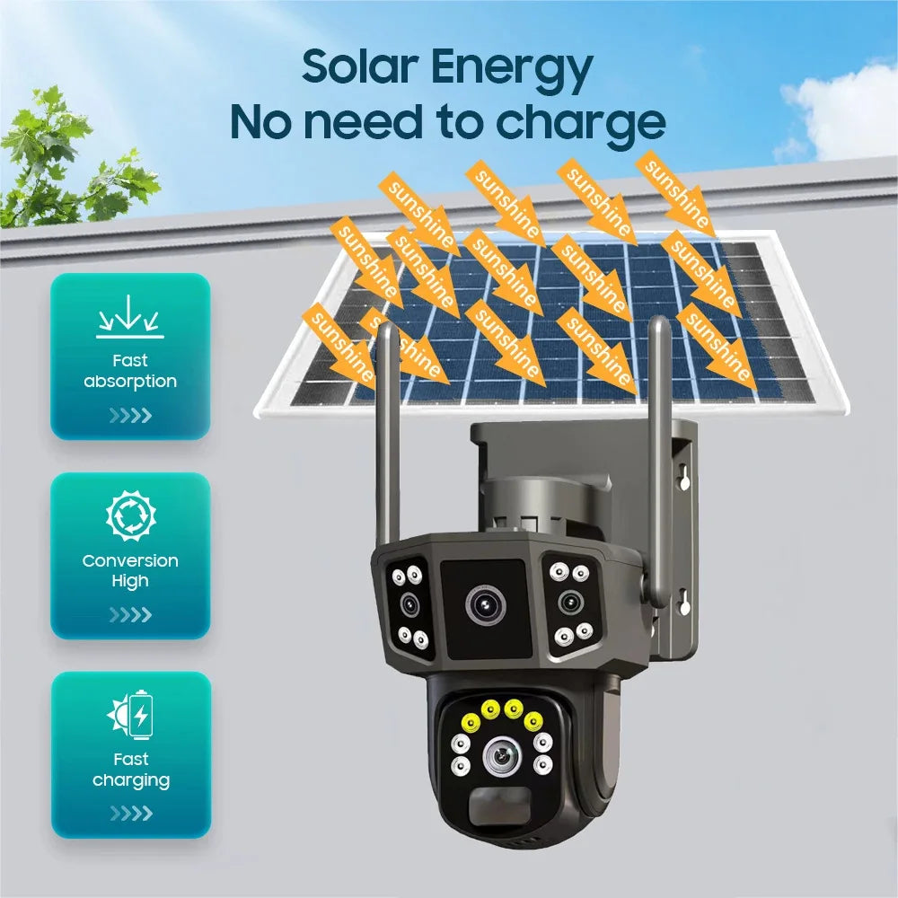 4G Solarna Smart Kamera