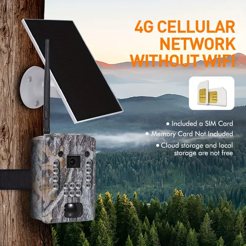 Solarna 4G lovačka kamera