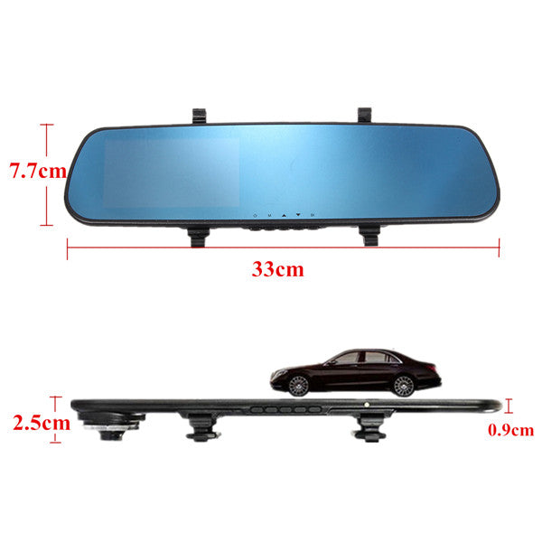 Retrovizor DVR kamera + rikverc kamera