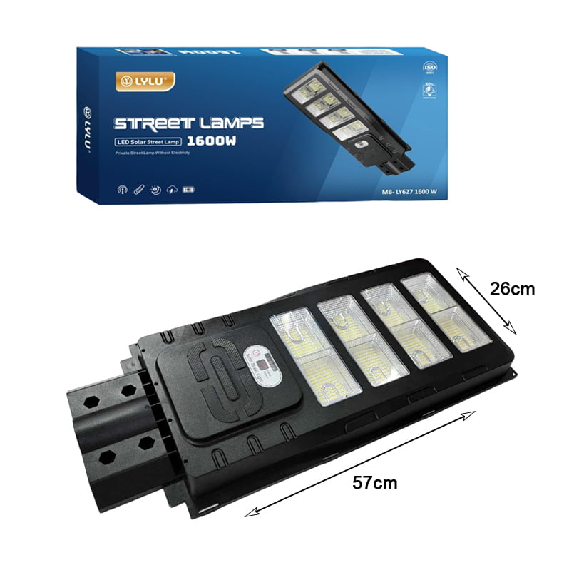 Solarna ulična rasvjeta 1200 W - 1600 W - 2000 W
