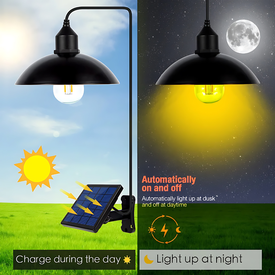 Solarni luster sa odvojenim panelom