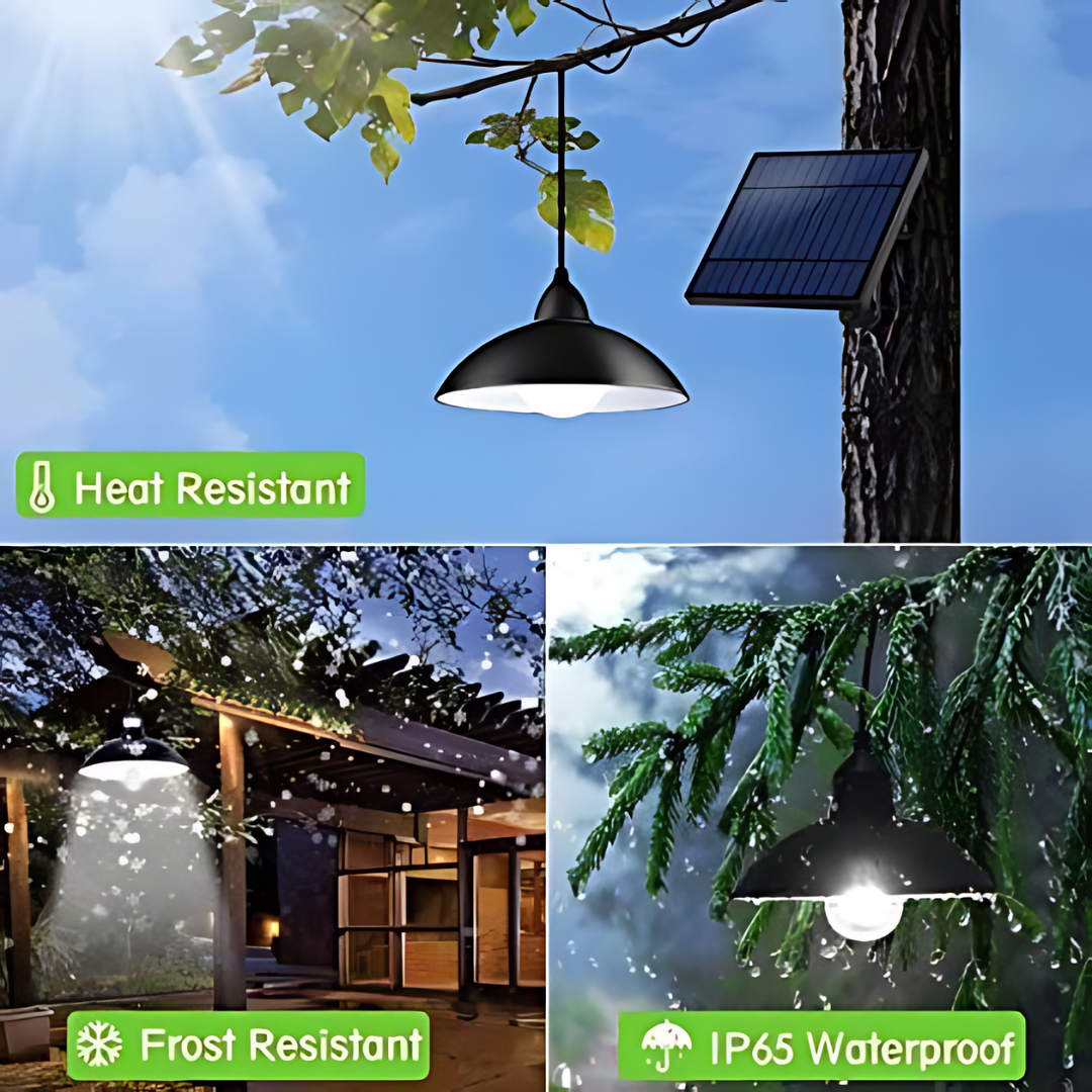Solarni luster sa odvojenim panelom