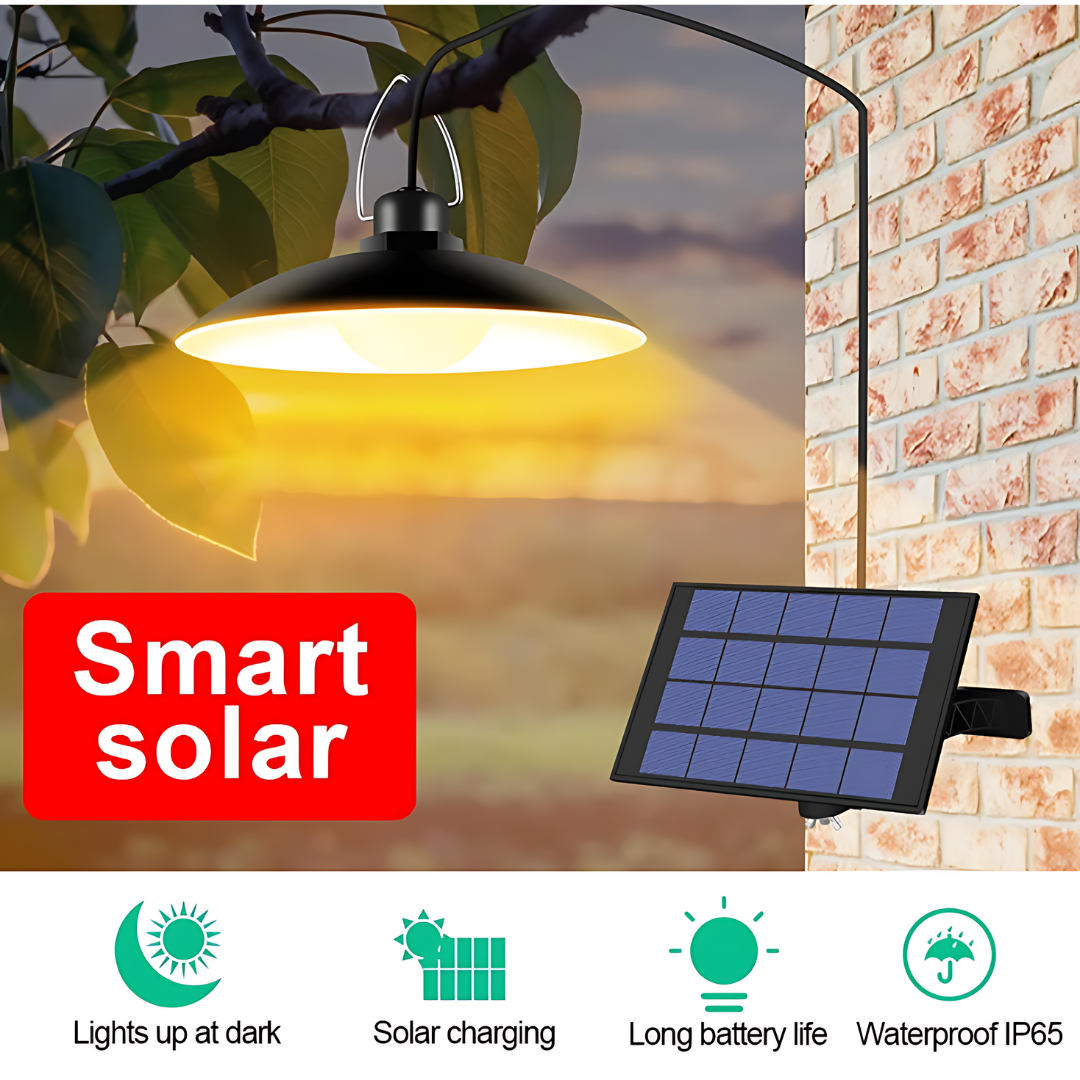 Solarni luster sa odvojenim panelom