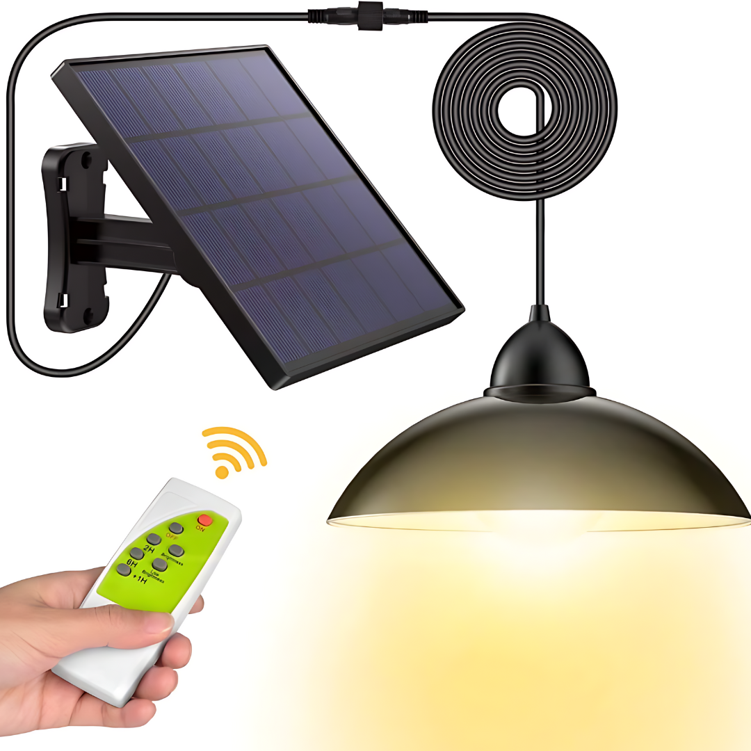 Solarni luster sa odvojenim panelom
