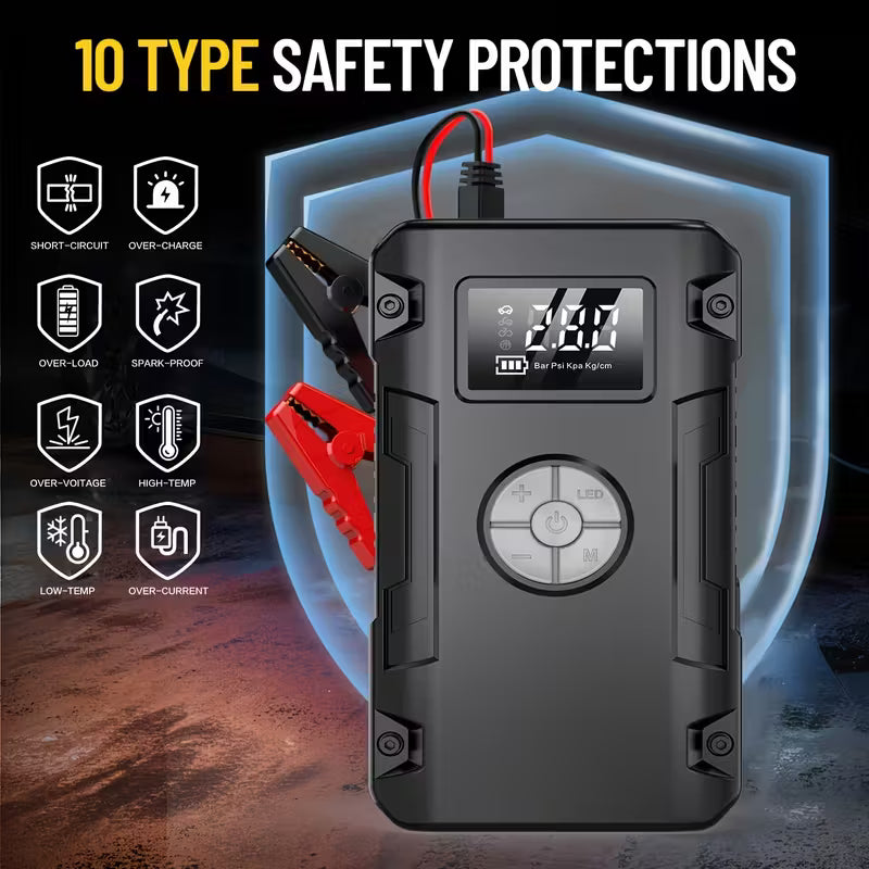 12V Jump Starter sa kompresorom za zrak