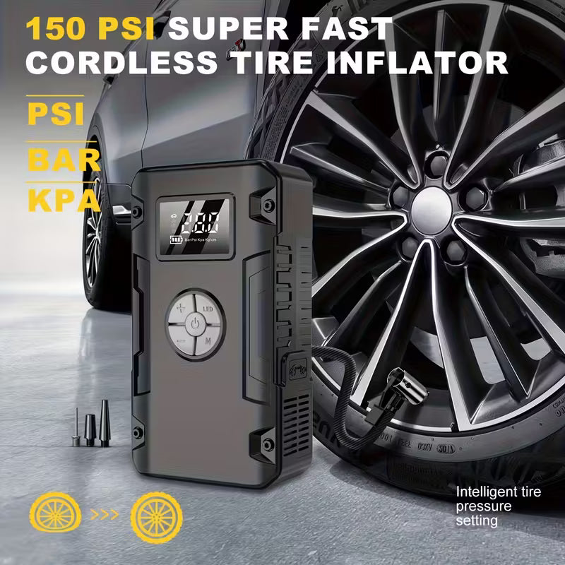 12V Jump Starter sa kompresorom za zrak