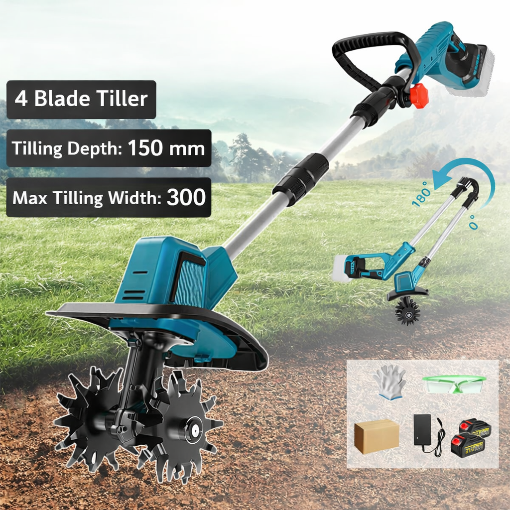 Aku kultivator / električna freza za baštu