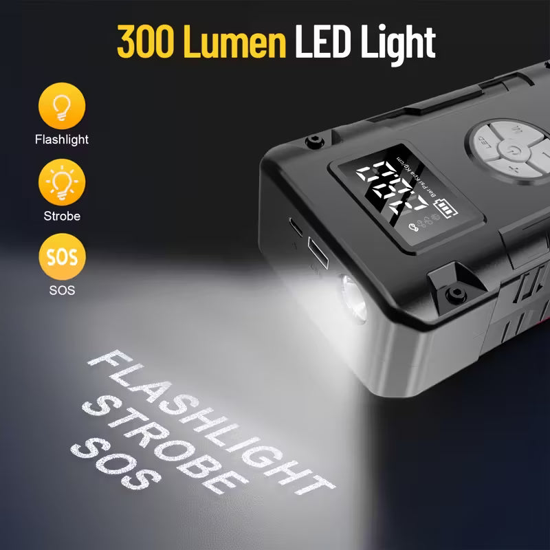 12V Jump Starter sa kompresorom za zrak