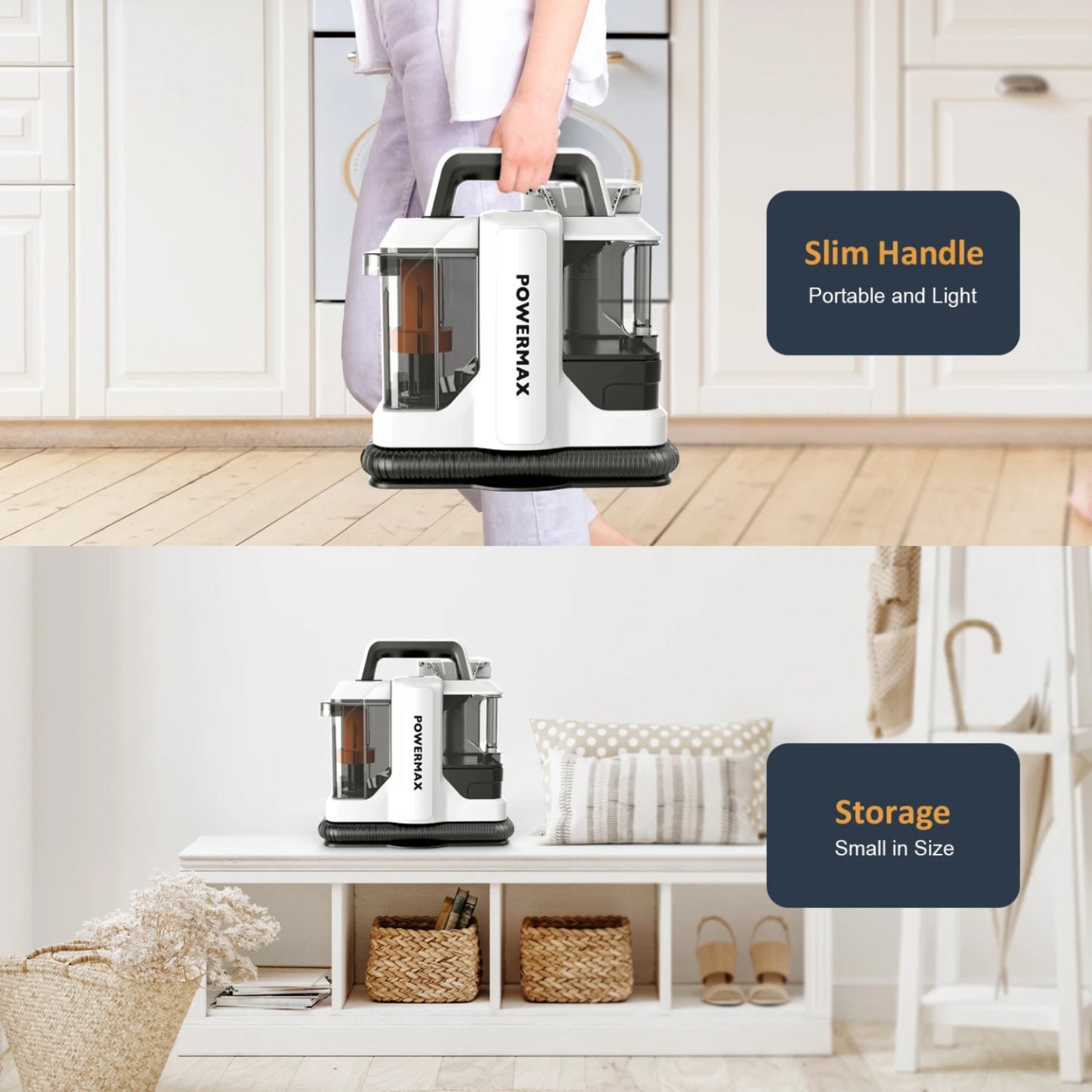 Prenosni dubinski čistač tepiha i namještaja